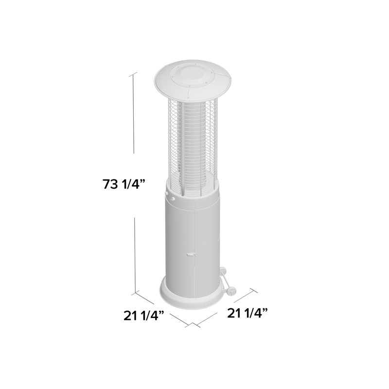Baner Garden 46,000 BTU Propane Patio Heater & Reviews Wayfair